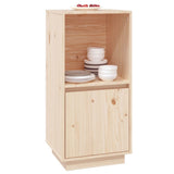 vidaXL Sideboard 38x35x80 cm solid pine wood