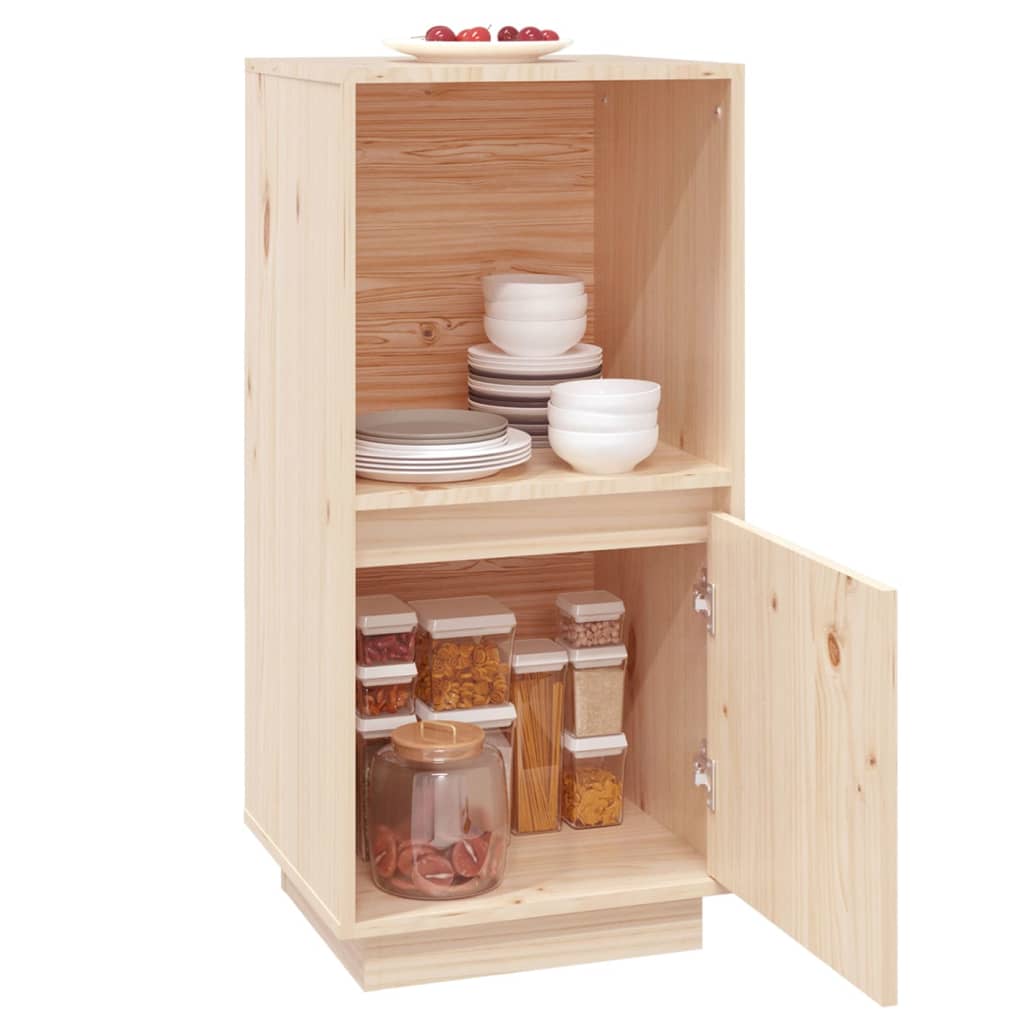 vidaXL Sideboard 38x35x80 cm solid pine wood