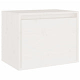 vidaXL TV Cabinets 3 pcs solid pine wood white