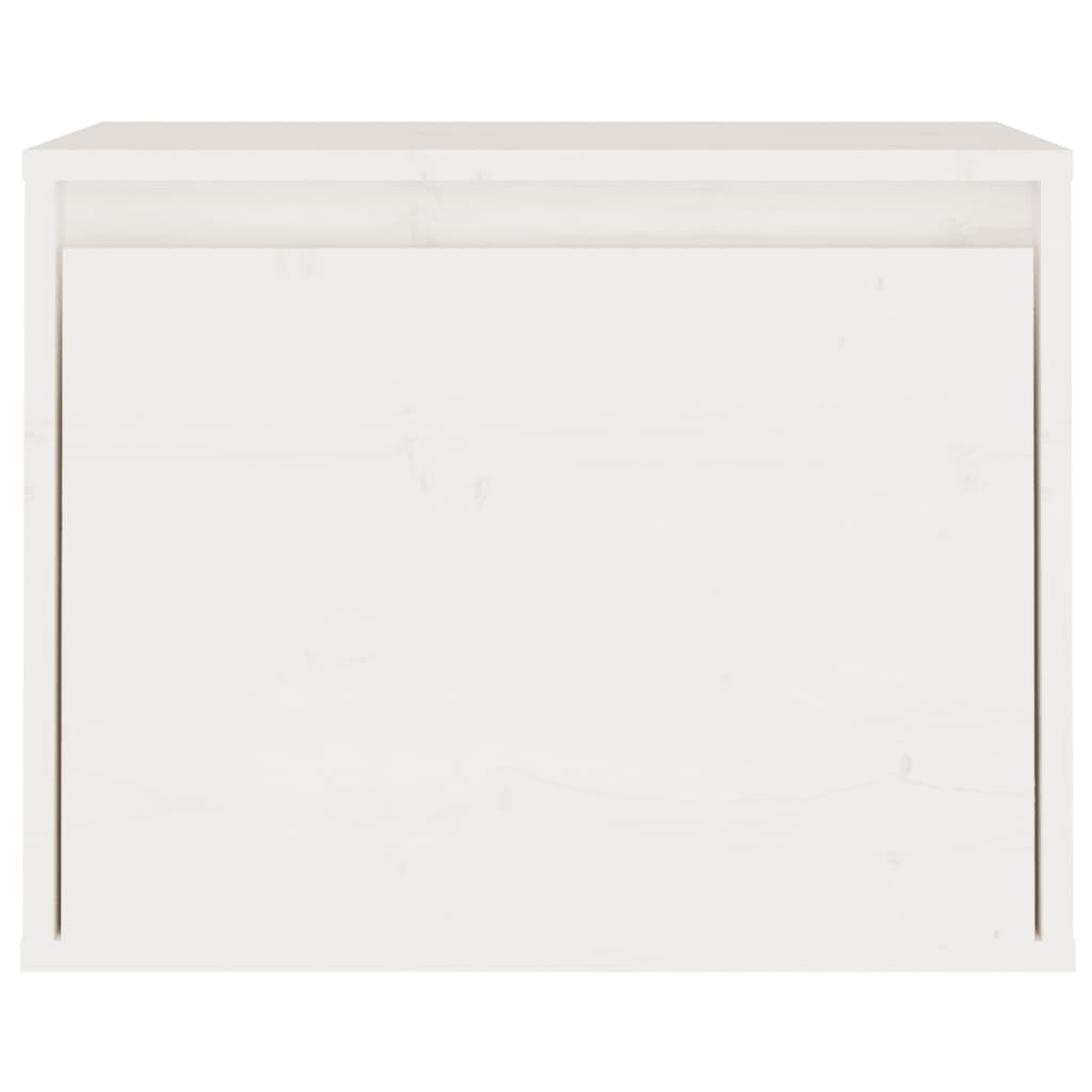 vidaXL TV Cabinets 3 pcs solid pine wood white