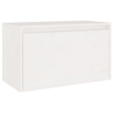 vidaXL TV Cabinets 4 pcs solid pine wood white