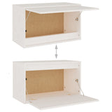 vidaXL TV Cabinets 4 pcs solid pine wood white