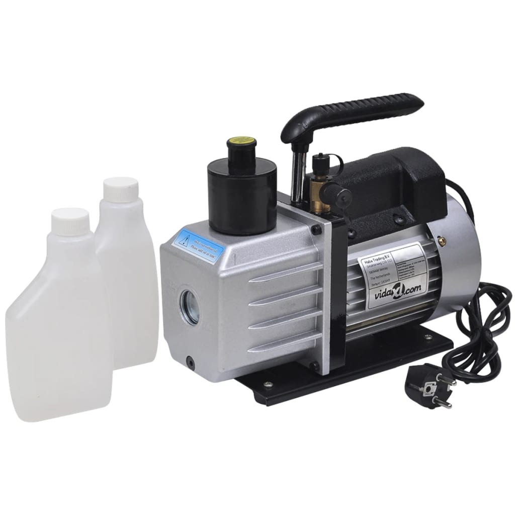 vidaXL Vacuümkamer met 2-traps pomp 3,7 L