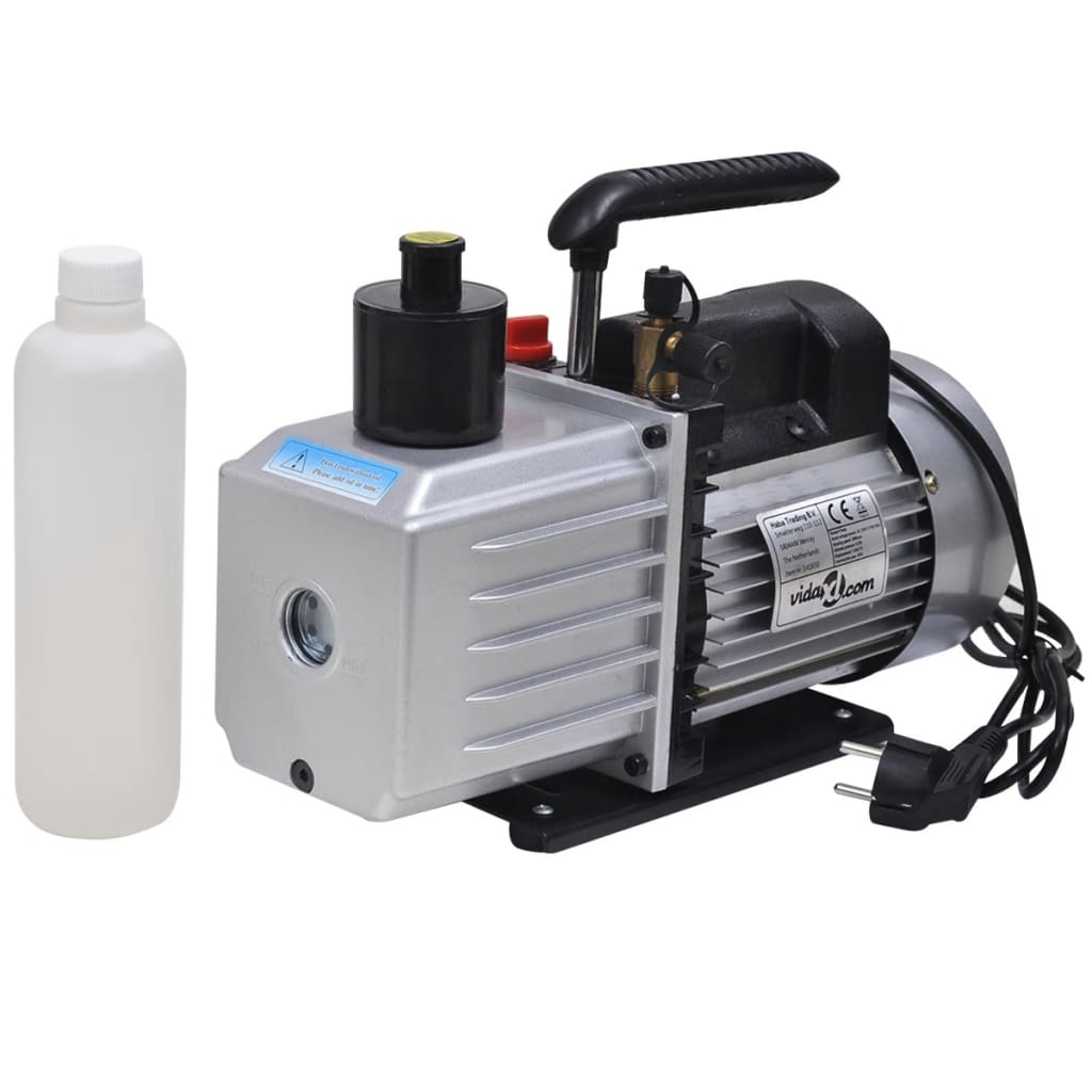 vidaXL Vacuum Chamber with 2-Stage Pump 3.7 L