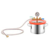 vidaXL Vacuum Chamber with 2-Stage Pump 3.7 L