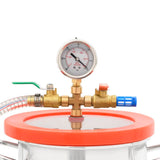 vidaXL Vacuum Chamber with 2-Stage Pump 3.7 L