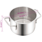 vidaXL Vacuum Chamber with 1-Stage Pump 3.7 L