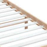 vidaXL Bedframe massief hout 75x190 cm
