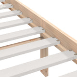 vidaXL Bedframe massief grenenhout 75x190 cm