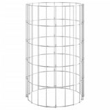 vidaXL Gabion post round Ø30x50 cm galvanized steel