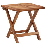 vidaXL Sun Lounger Set with Table Solid Acacia Wood