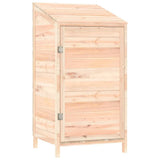 vidaXL Tuinschuur 55x52x112 cm massief vurenhout