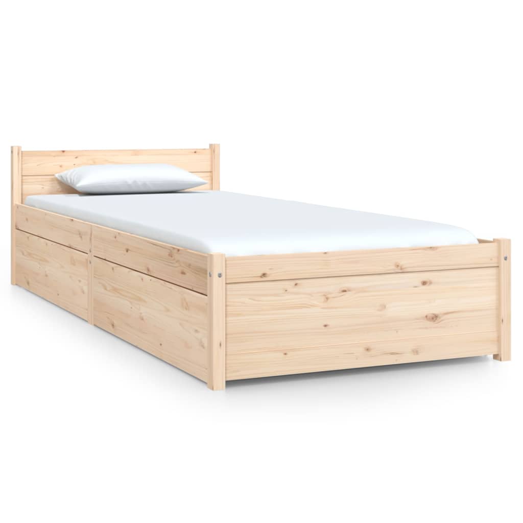 vidaXL Cadre de lit avec lits 75x190 cm