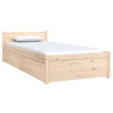 vidaXL Cadre de lit avec lits 75x190 cm