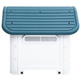 vidaXL Dog Kennel 59x75x66 cm polypropylene blue