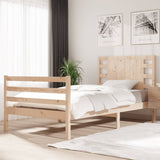 vidaXL Bedframe zonder matras massief grenenhout 90x190 cm