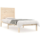 vidaXL Cadre de lit massif hout 75x190 cm