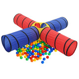 vidaXL Tunnel pour enfants avec 250 balles en plastique