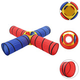 vidaXL Tunnel pour enfants avec 250 balles en plastique