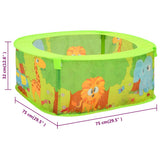 vidaXL Ballenbak voor kinderen met 300 ballen 75x75x32 cm