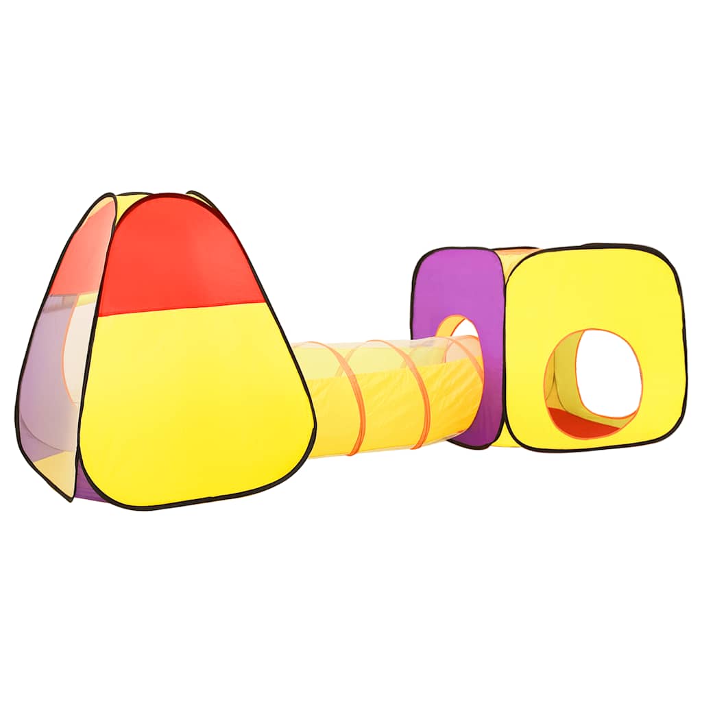 vidaXL Kinderspeeltent met 250 ballen 255x80x100 cm meerkleurig