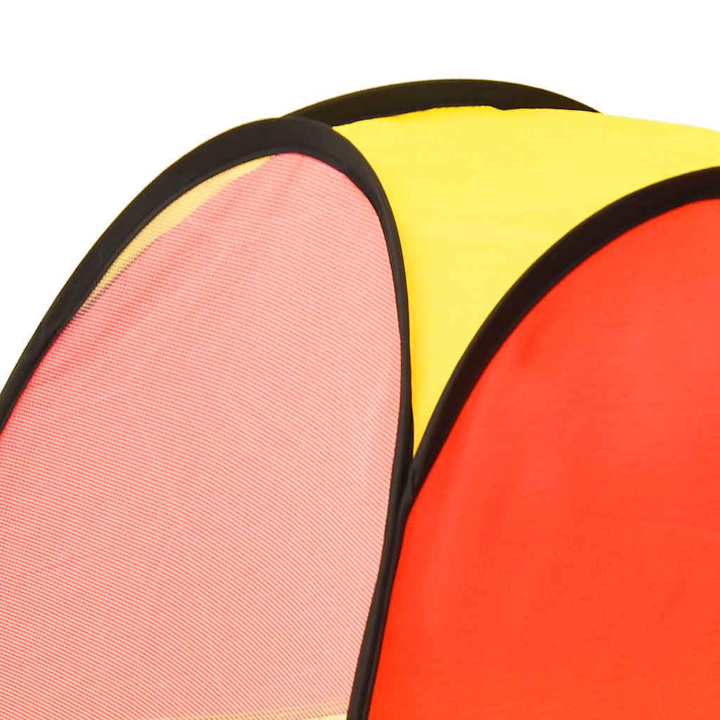 vidaXL Kinderspeeltent met 250 ballen 255x80x100 cm meerkleurig
