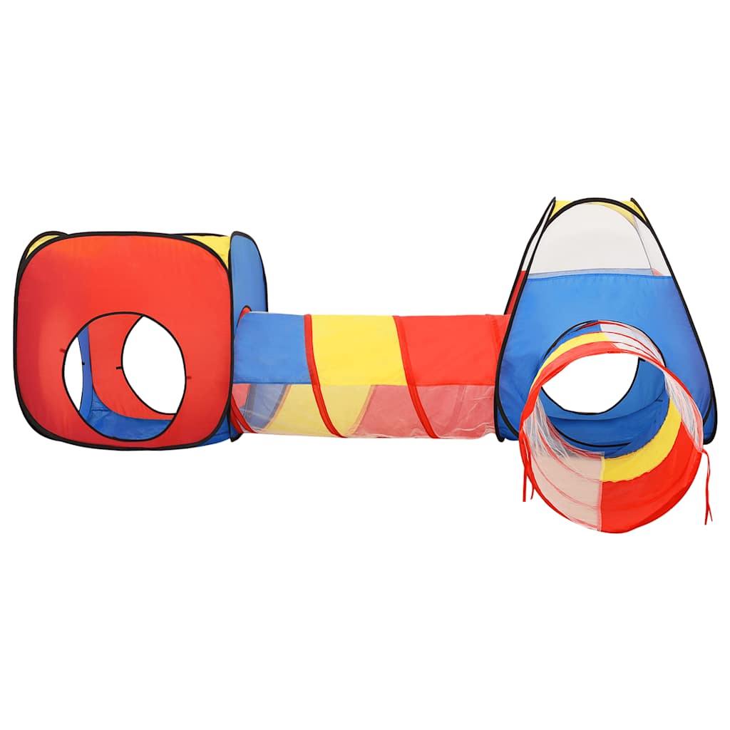 vidaXL Tente pour enfants avec 250 balles 190x264x90 cm meerkleurig