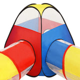 vidaXL Tente pour enfants avec 250 balles 190x264x90 cm meerkleurig