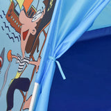 vidaXL Kinderspeeltent met 250 ballen 120x120x90 cm blauw