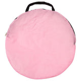 vidaXL Kinderspeeltent met 250 ballen 100x100x127 cm roze