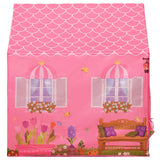 vidaXL Kinderspeeltent met 250 ballen 69x94x104 cm roze