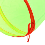 vidaXL Kinderspeeltunnel met 250 ballen 175 cm polyester groen
