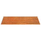 vidaXL Roofing Panels 12 pcs 60x44 cm Corten Steel Rusty