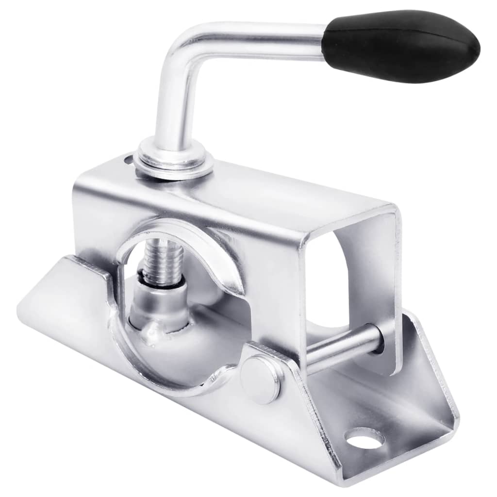 vidaXL Jockey Wheel Clamp 13.5x6.5x14 cm galvanized steel