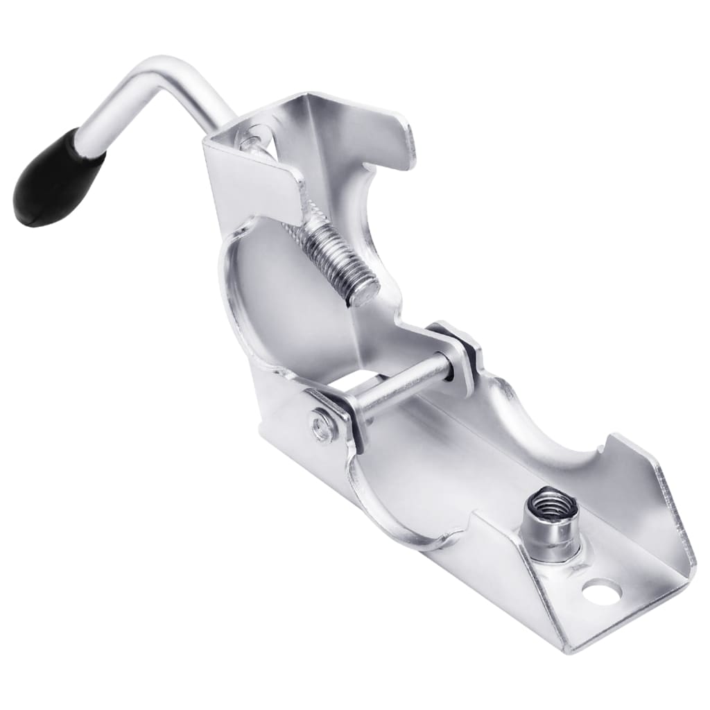 vidaXL Jockey Wheel Clamp 13.5x6.5x14 cm galvanized steel