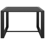 vidaXL 7-delige Loungeset met kussens aluminium antracietkleurig