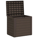 vidaXL Tuinbox 58,5x46x55 cm polypropeen bruin