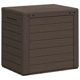 vidaXL Tuinbox 58,5x46x55 cm polypropeen bruin