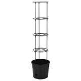 vidaXL Tomato Growing Pot ø29.5x115 cm Polypropylene Anthracite
