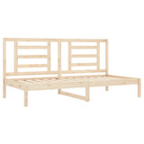 vidaXL Slaapbank zonder matras 90x200 cm massief grenenhout