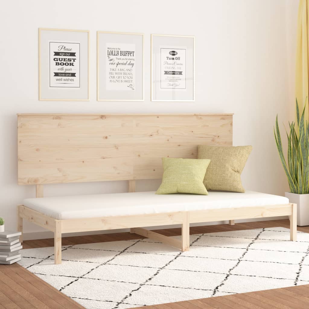 vidaXL Slaapbank zonder matras 90x200 cm massief grenenhout