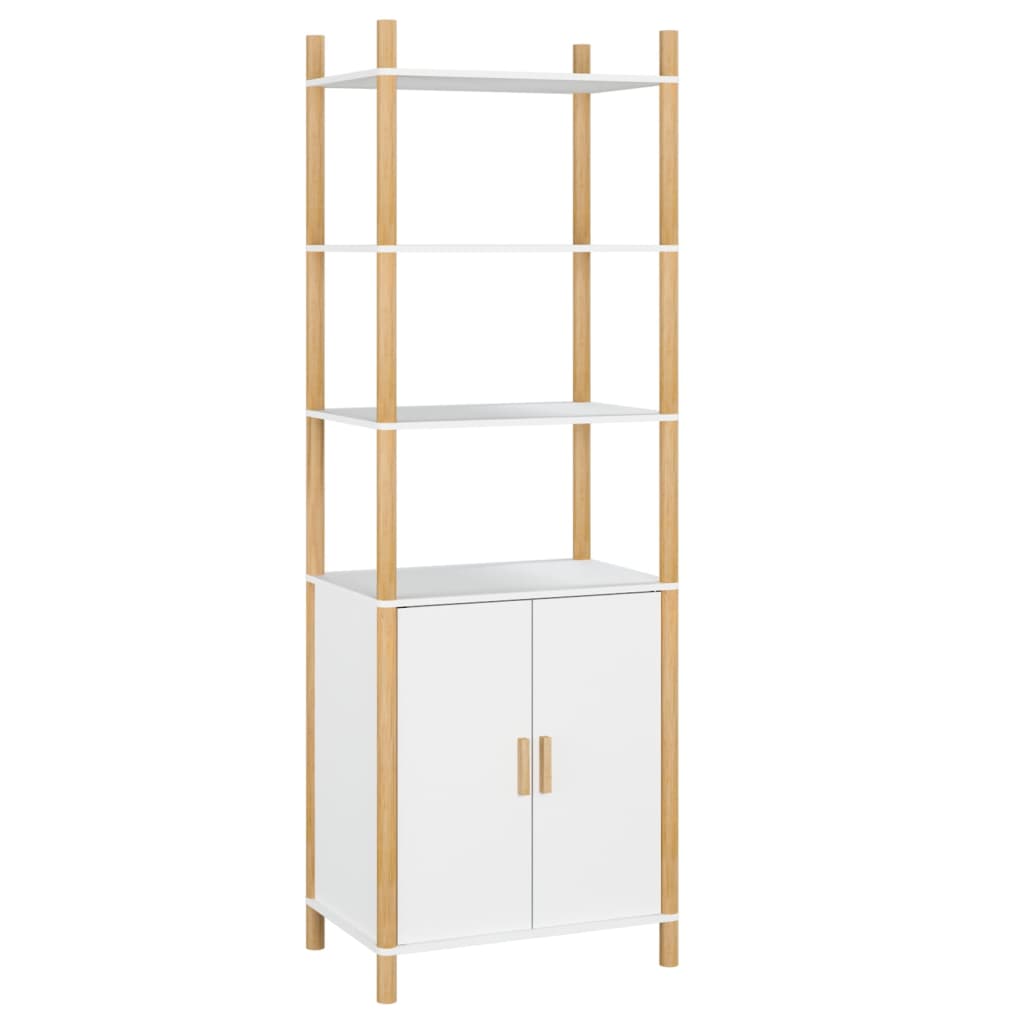 vidaXL Hoge kast 60x40x173 cm bewerkt hout wit