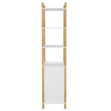 vidaXL Hoge kast 60x40x173 cm bewerkt hout wit