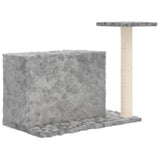 vidaXL Cat Tree with Sisal Scratching Posts 51 cm Light Grey