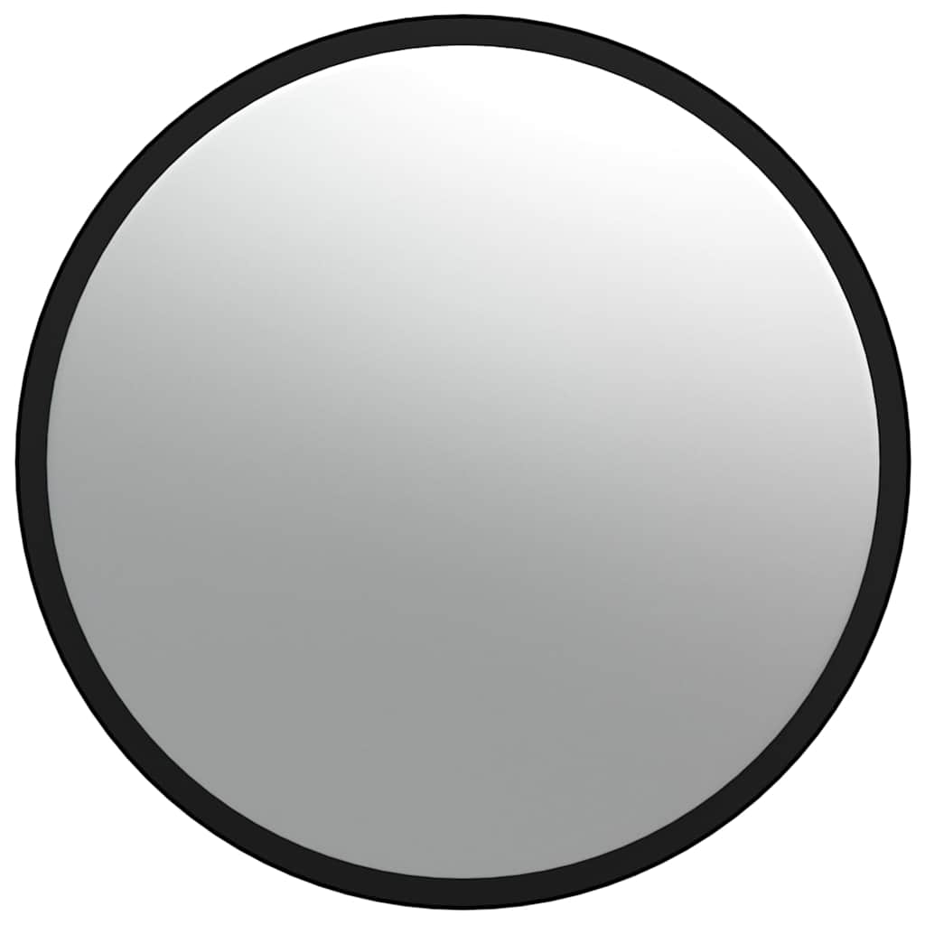 vidaXL Indoor Traffic Mirror 30 cm Acrylic Black