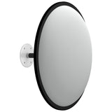 vidaXL Indoor Traffic Mirror 30 cm Acrylic Black