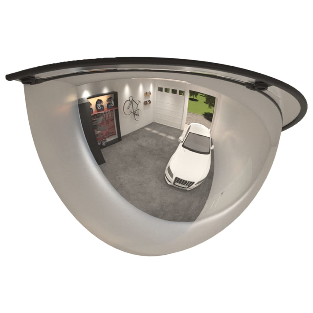 vidaXL Half Dome Traffic Mirror 2 pcs Ø 40 cm acrylic