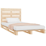vidaXL Bedframe zonder matras massief grenenhout 90x200 cm