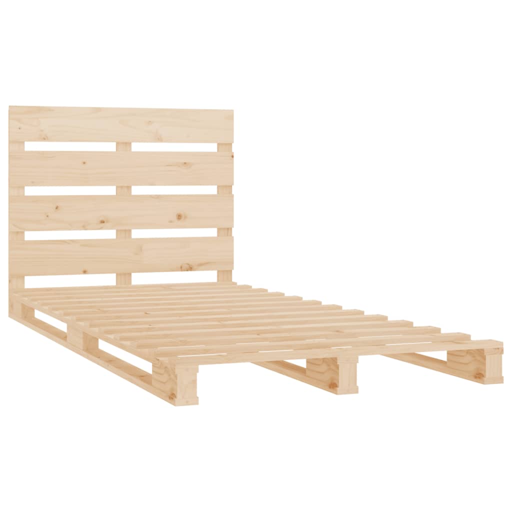 vidaXL Bedframe zonder matras massief grenenhout 90x200 cm