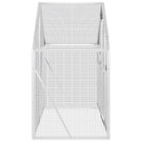 vidaXL Aviary 179x100x185 cm aluminium silver